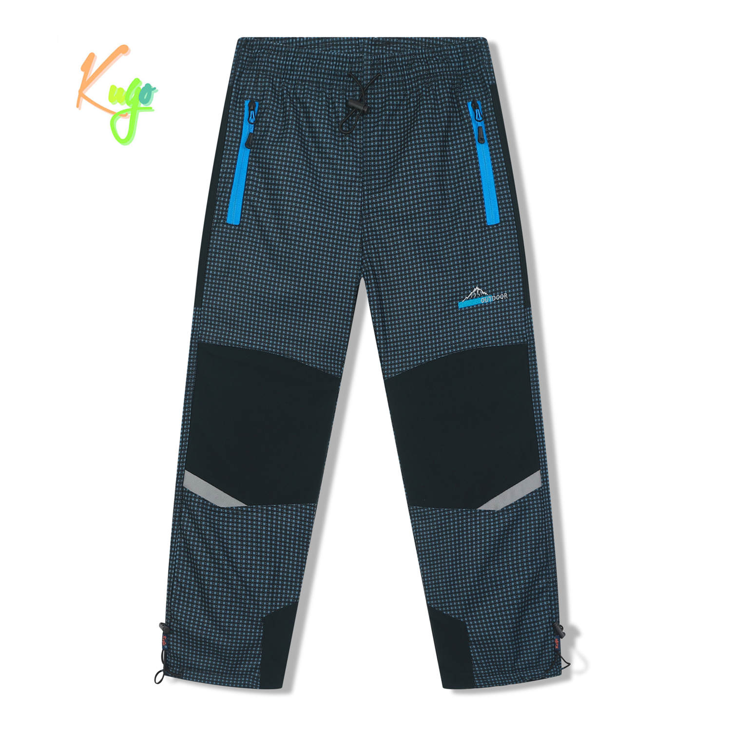 Dětské zateplené outdoorové kalhoty KUGO (116-146