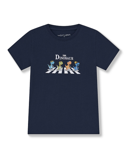 Chlapecké  triko s krátkým rukávem WOLF (116-146)