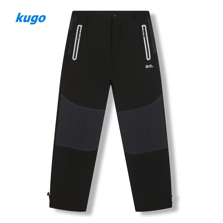 Dospělé slabé softshellové kalhoty KUGO (M-2XL)