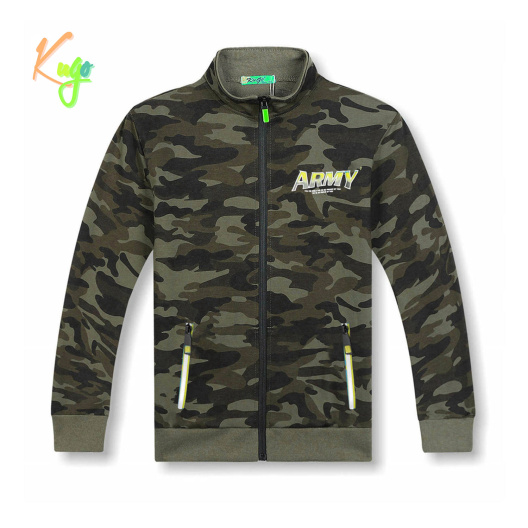 Chlapecká maskáčová mikina KUGO  (116-146) 