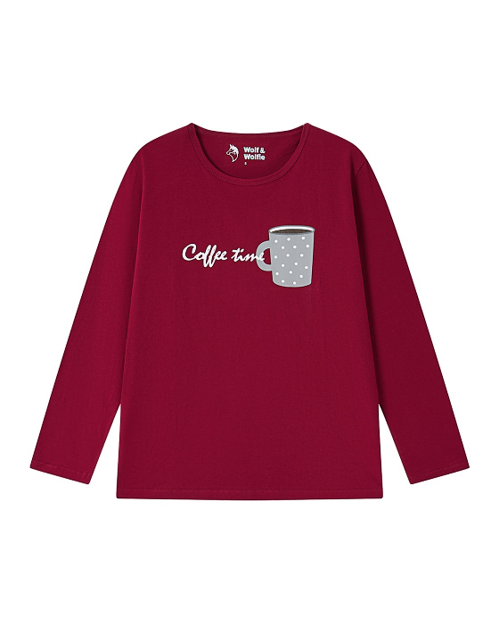 Dámské dlouhé noční pyžamo WOLF (S-2XL)