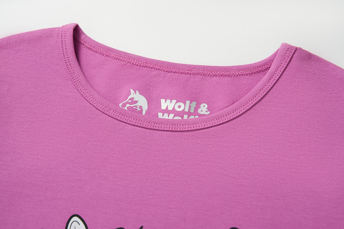 Dívčí triko s dlouhým rukávem WOLF (116-146)