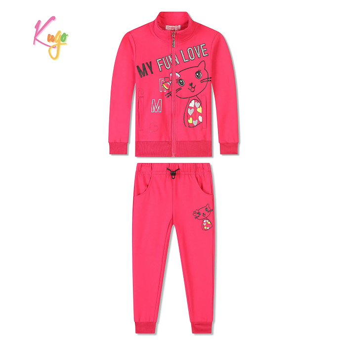 Dívčí tepláková souprava KUGO (98-128)