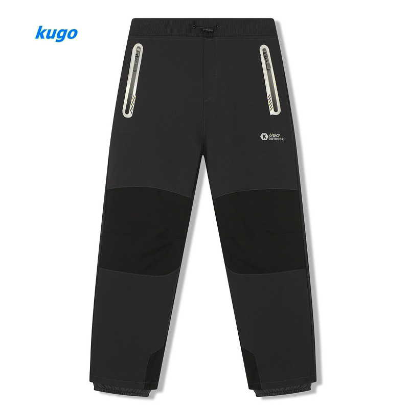 Dospělé teplé softshellové kalhoty KUGO (M-2XL)