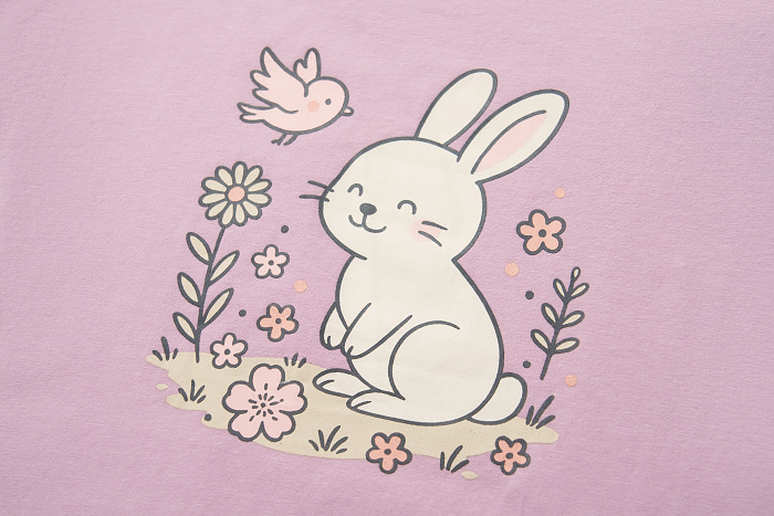 Dívčí triko s krátkým rukávem WOLF (98-128)