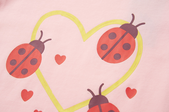 Dívčí triko s krátkým rukávem WOLF (98-128)