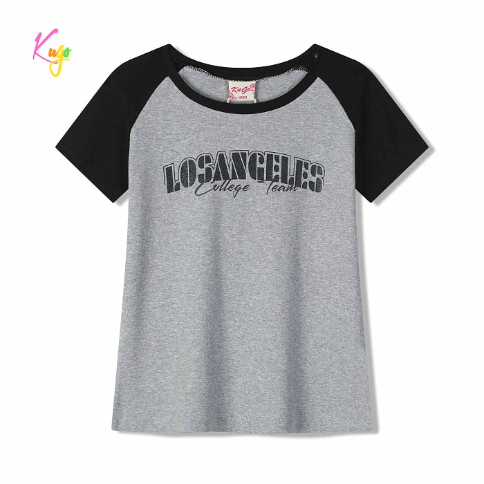 Dívčí triko s krátkým rukávem  KUGO (134-164) 