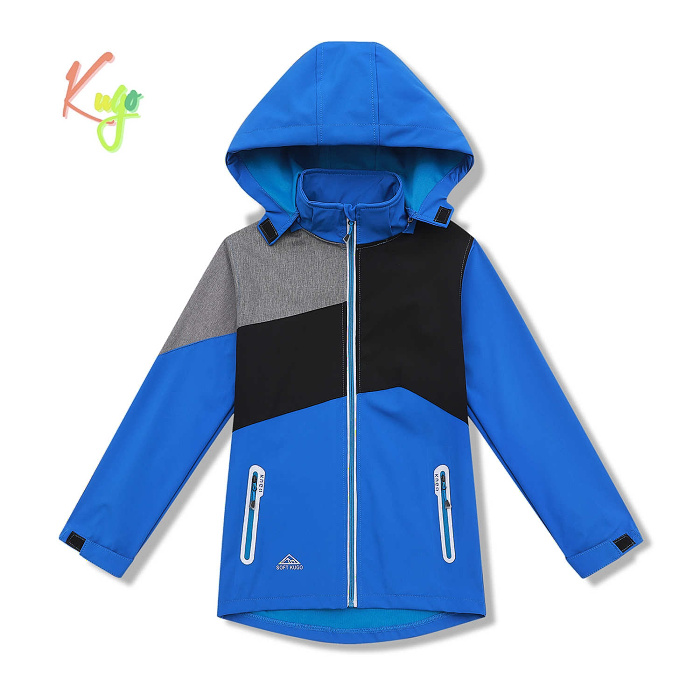 Dorostenecká slabá softshellová bunda KUGO (134-164)