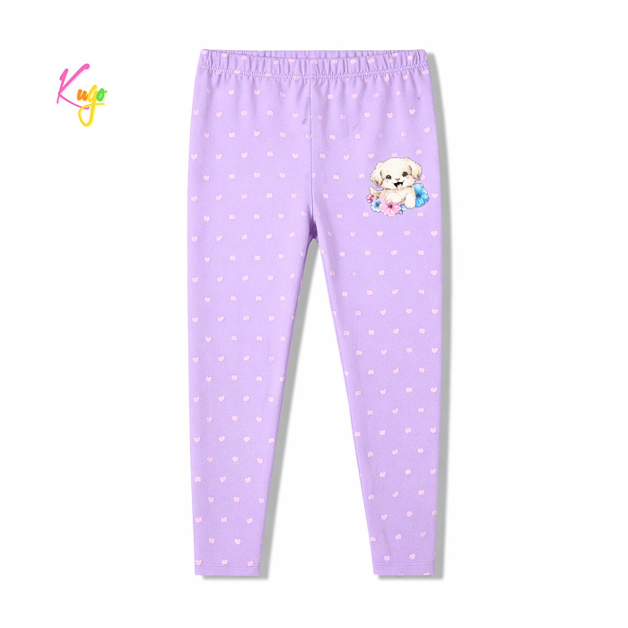 Dívčí bavlněné legíny  KUGO (98-128) 