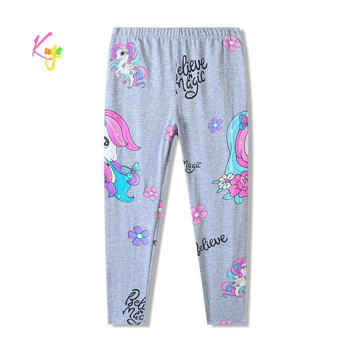 Dívčí bavlněné legíny  KUGO (98-128) 