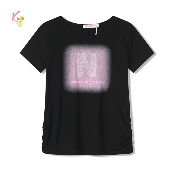 Dívčí triko s krátkým rukávem KUGO (134-164) 