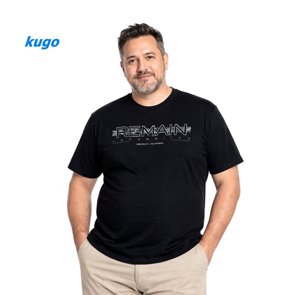 Pánské triko s krátkým rukávem KUGO (M-3XL)