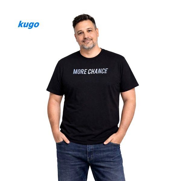 Pánské triko s krátkým rukávem KUGO (M-3XL)