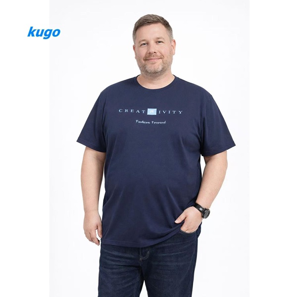 Pánské triko s krátkým rukávem KUGO (M-3XL)