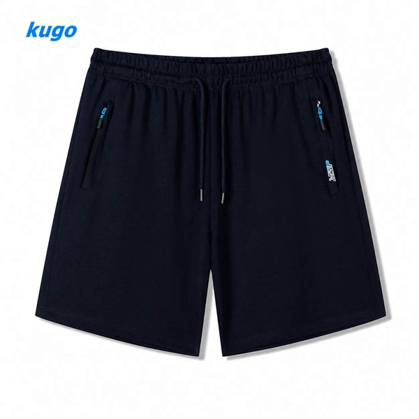 Pánské jednobarevné letní šortky  KUGO (M-3XL)