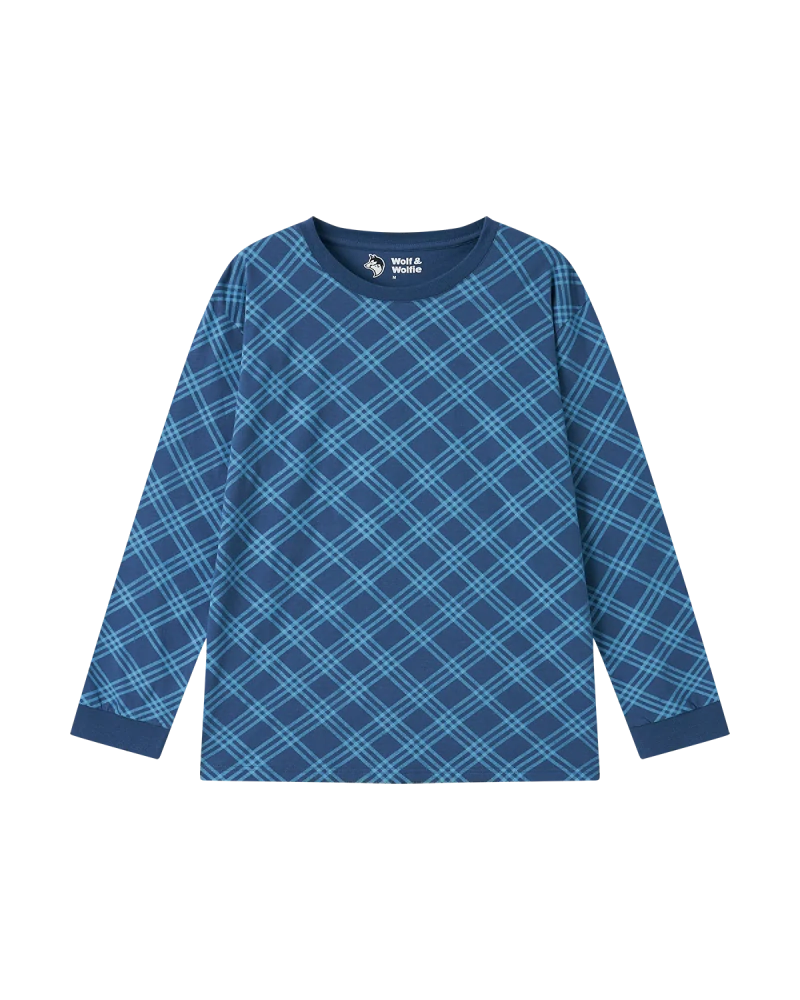 Pánské dlouhé noční pyžamo WOLF (M-3XL)