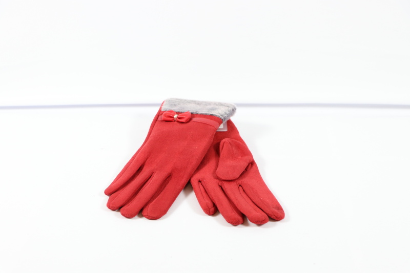 Dámské zimní rukavice s kožíškem  ECHT