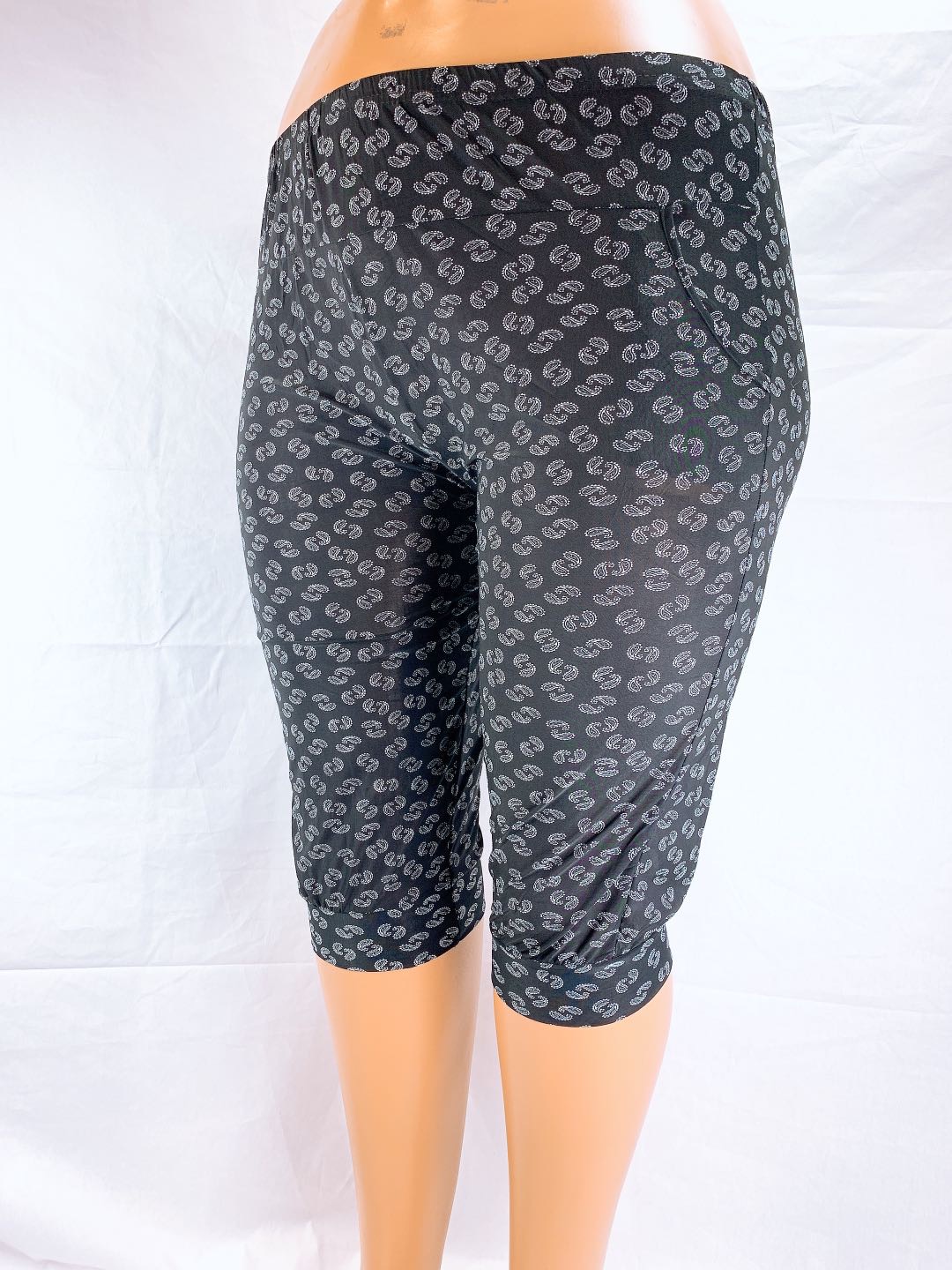 Dámské 3/4 letní kalhoty AMZF  (L-XL/4XL-5XL)