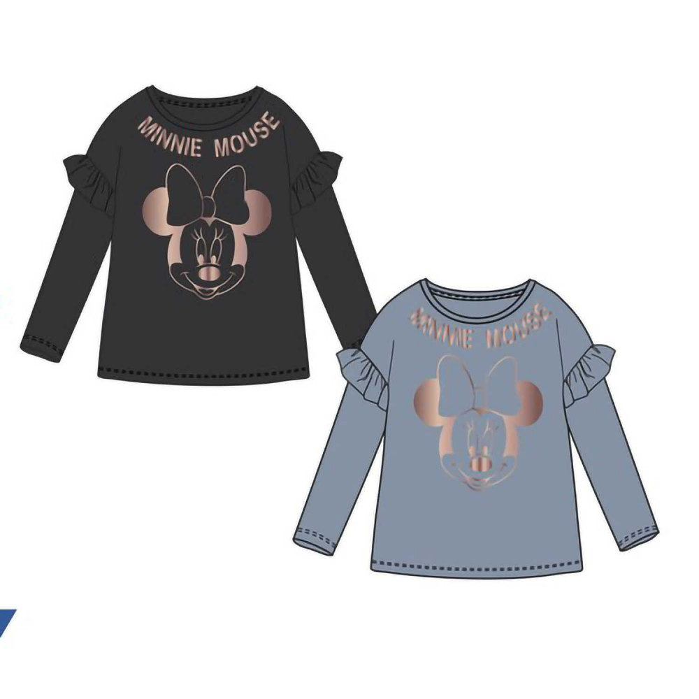 Dívčí triko s dlouhým rukávem MINNIE (98/104-128)