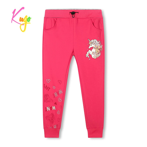 Dívčí  tepláky  KUGO (98-128) 