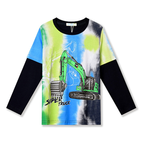 Chlapecké triko dlouhým  rukávem KUGO (98-128)