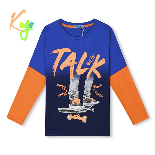 Chlapecké triko dlouhým  rukávem KUGO (134-164)