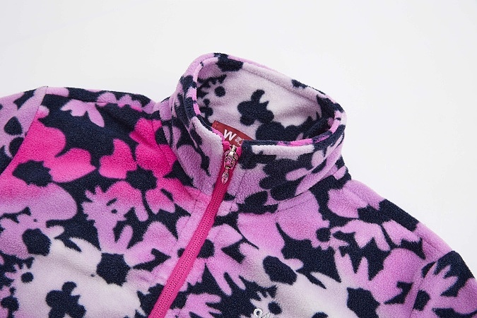 Dívčí fleecová mikina WOLF (104-134) 