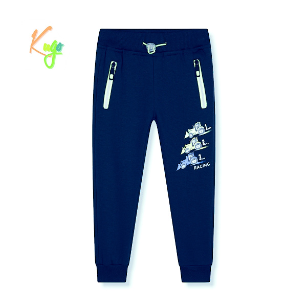 Chlapecké teplé tepláky KUGO (98-128)