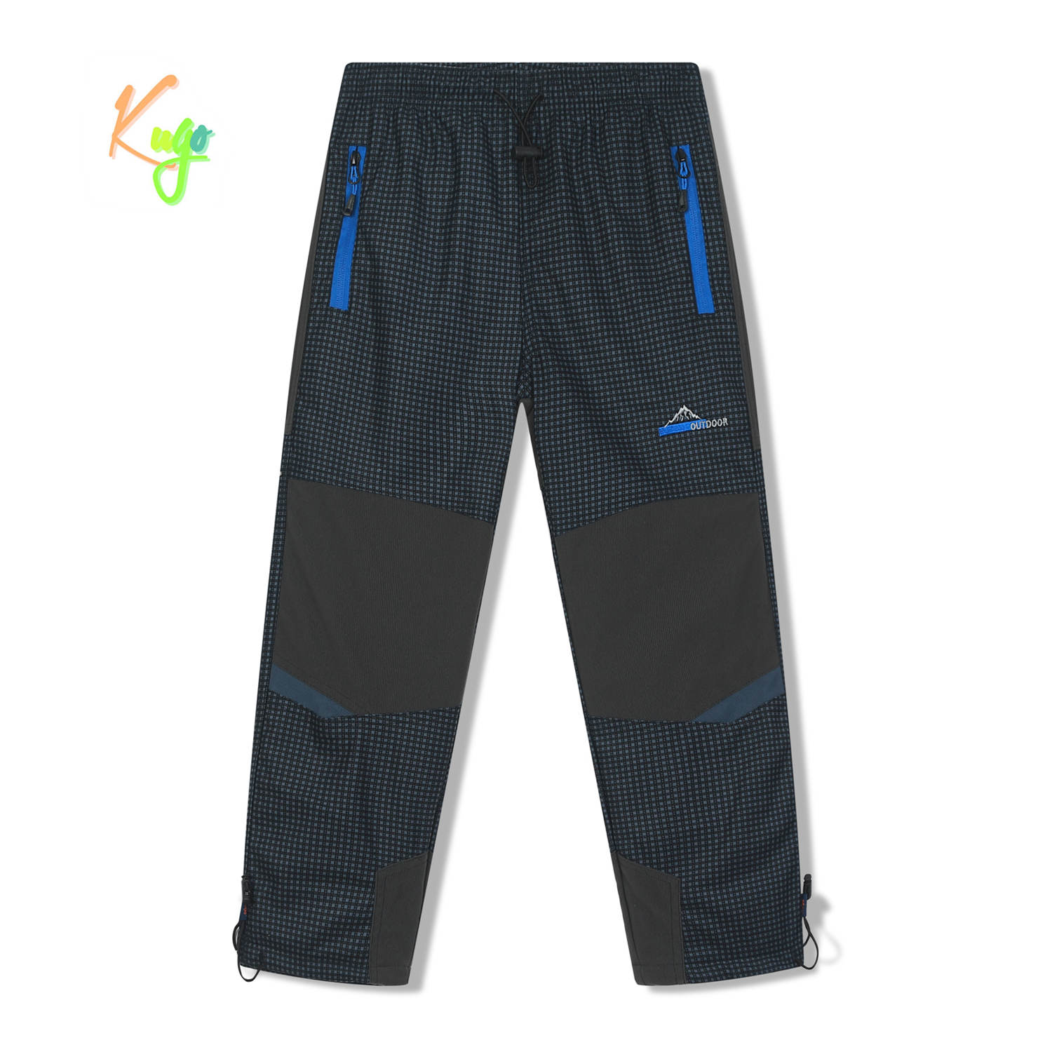 Dětské zateplené outdoorové kalhoty KUGO (116-146