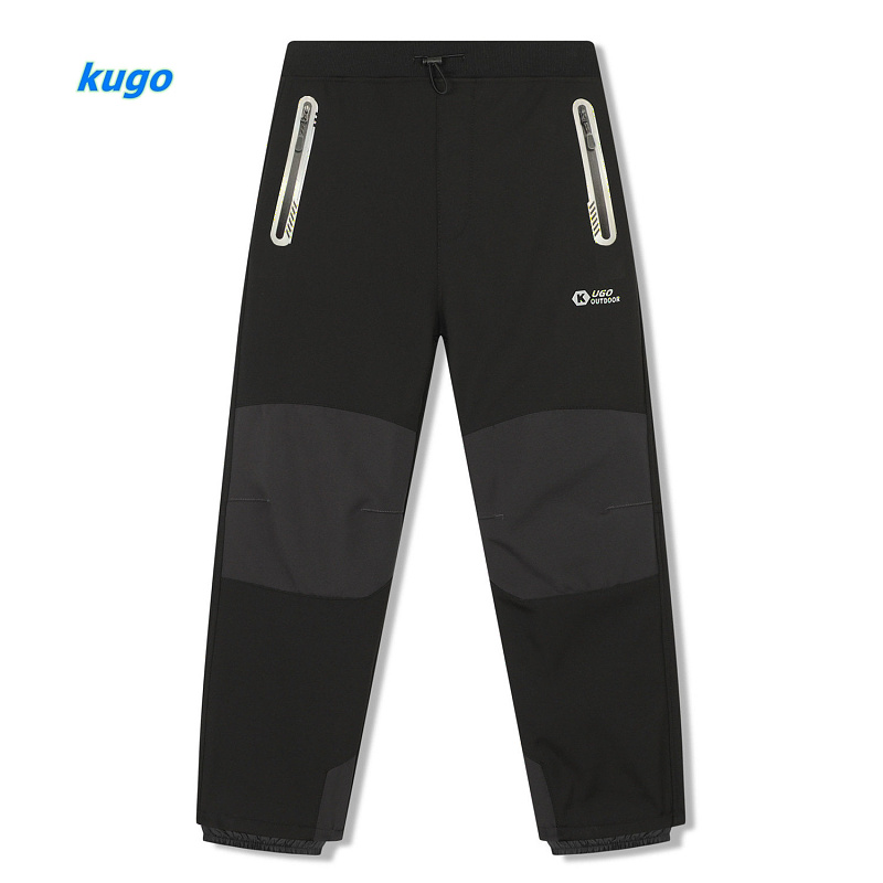 Dospělé teplé softshellové kalhoty KUGO (M-2XL)