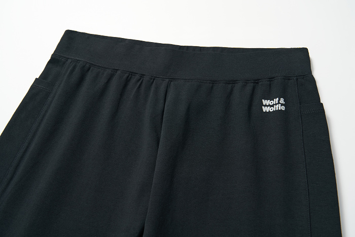 Dámské 3/4 bavlněné legíny s kapsami WOLF (M -3XL)