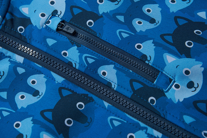 Chlapecká jarní softshellová bunda  WOLF (98-128) 