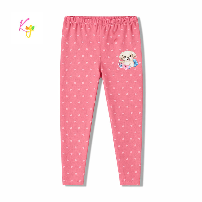 Dívčí bavlněné legíny  KUGO (98-128) 