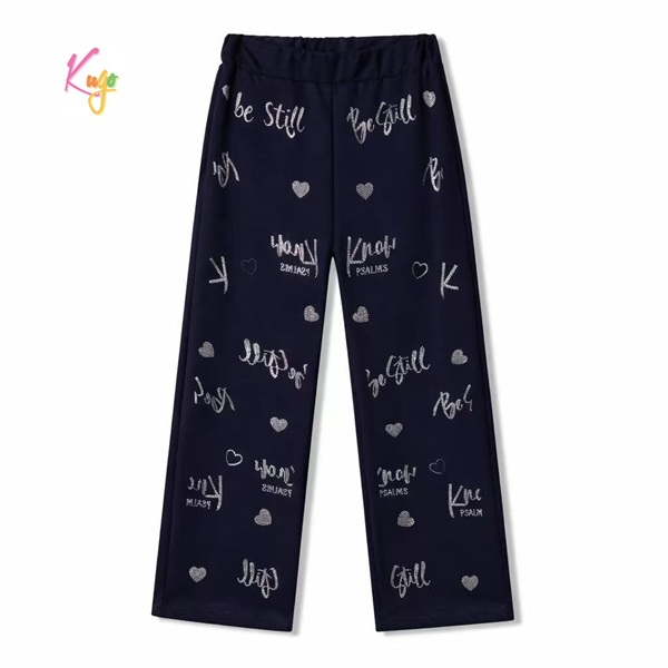 Dívčí moderní rozšířené legíny Kugo  (134-164) 