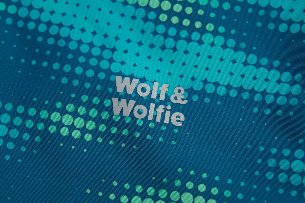 Chlapecká šusťáková s flísem bunda WOLF (134-164)