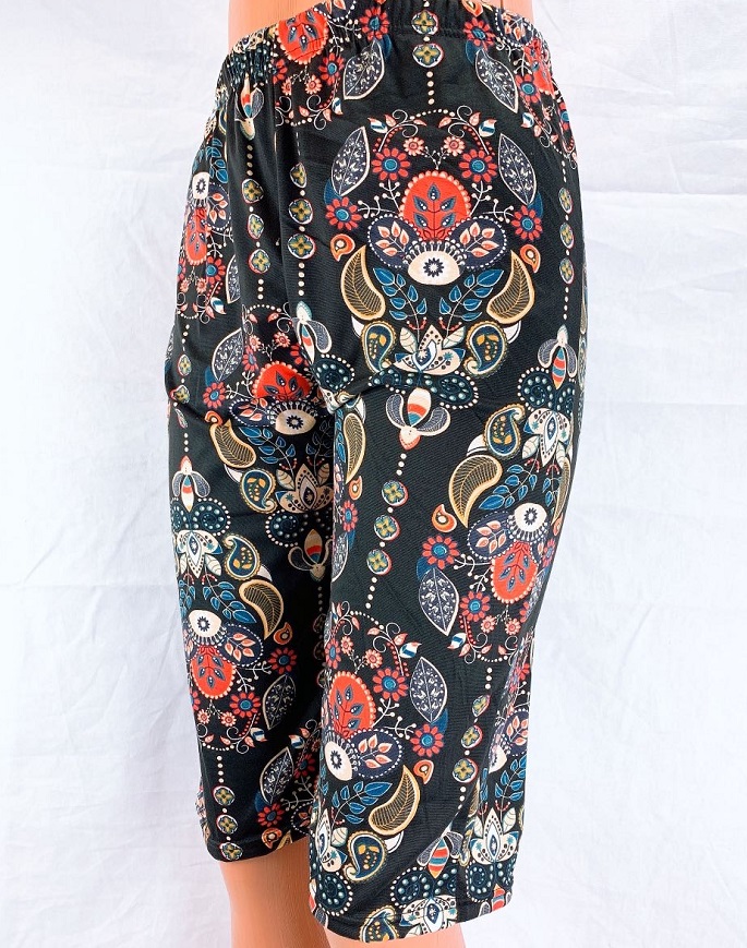 Dámské 3/4 letní kalhoty AMZF  (L-XL-4XL-5XL)