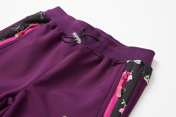 Dívčí teplé softshellové kalhoty WOLF (92-110)