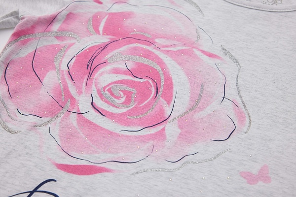 Dívčí  triko s dlouhým rukávem WOLF (134-152)  