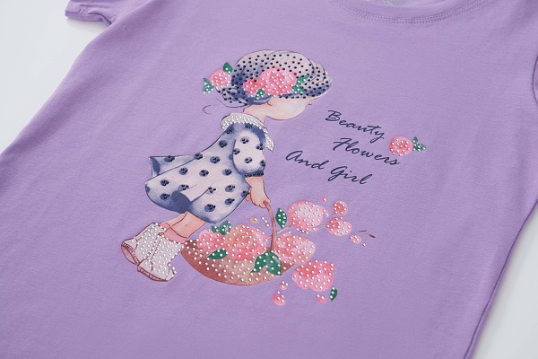 Dívčí letní šaty WOLF (116-146)  