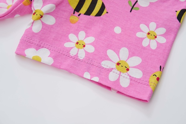 Dívčí noční košile s krátkým rukávem WOLF (98-128) 