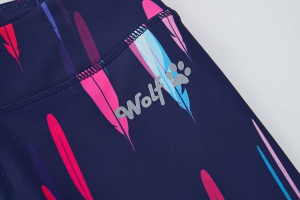 Dívčí funkční legíny WOLF (110-140) 