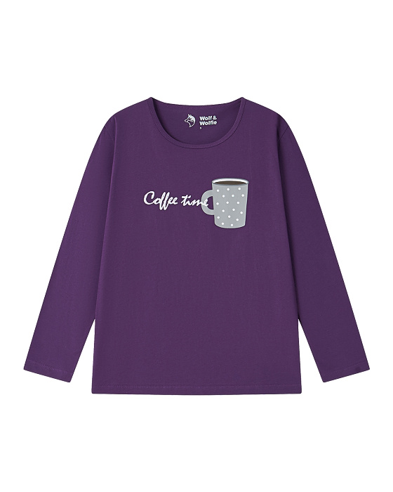 Dámské dlouhé noční pyžamo WOLF (S-2XL)