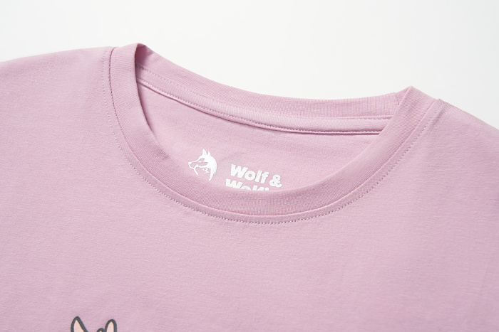 Dívčí triko s krátkým rukávem WOLF (98-128)