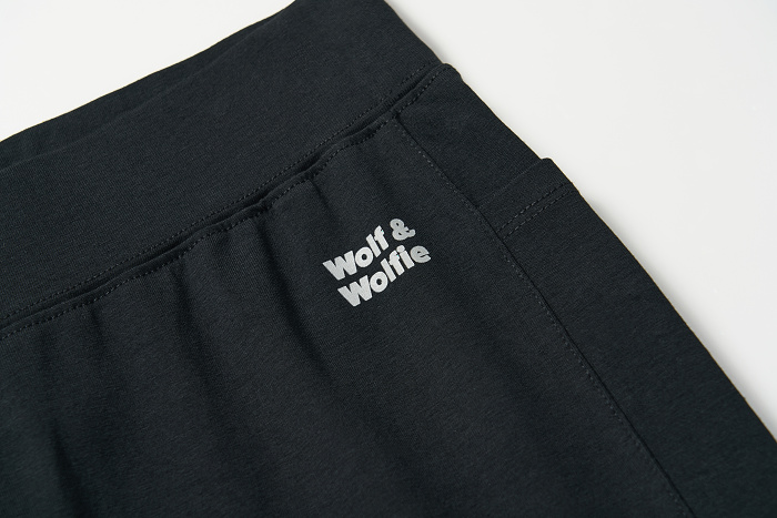 Dámské 3/4 bavlněné legíny s kapsami WOLF (M -3XL)