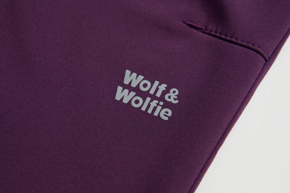 Dívčí teplé softshellové kalhoty WOLF (110-140)