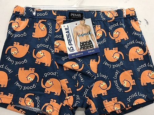 Pánské obrázkové trenkoslipy PESAIL (M-3XL)