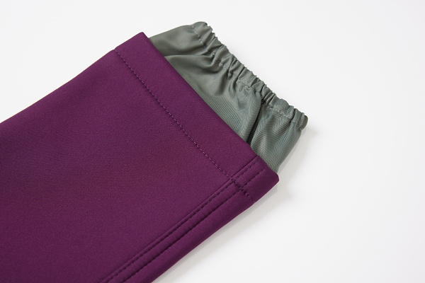 Dívčí teplé softshellové kalhoty WOLF (92-110)