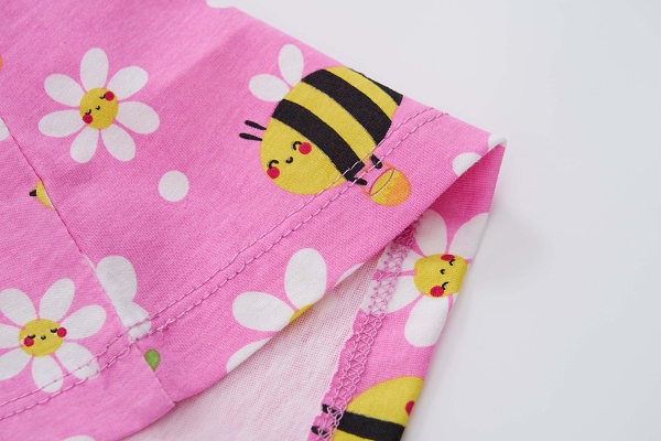 Dívčí noční košile s krátkým rukávem WOLF (98-128) 