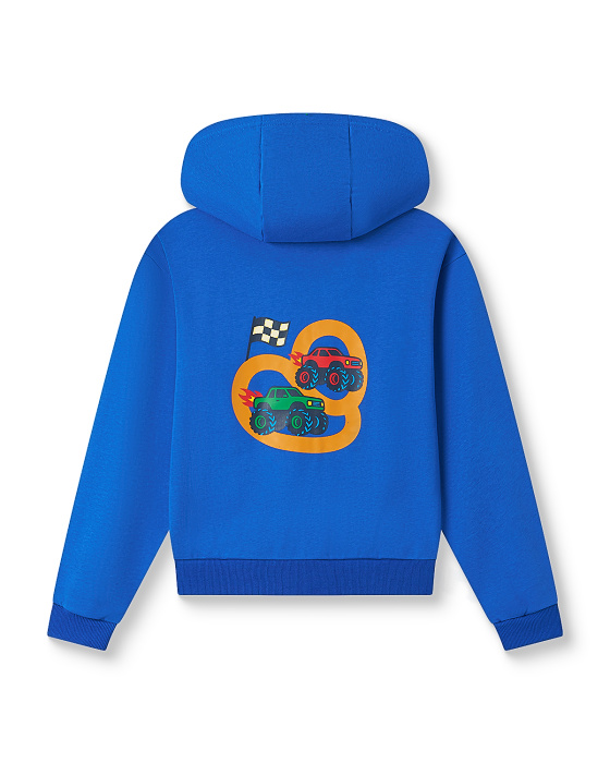 Chlapecká  mikina  s kapucí  WOLF (110-140) 