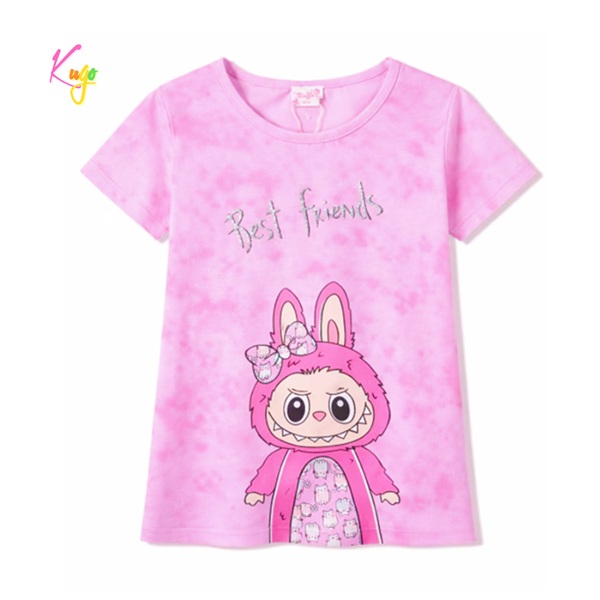 Dívčí triko s krátkým rukávem KUGO (98-128) 